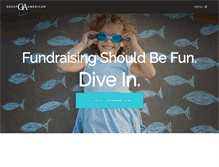 Tablet Screenshot of gafundraising.com